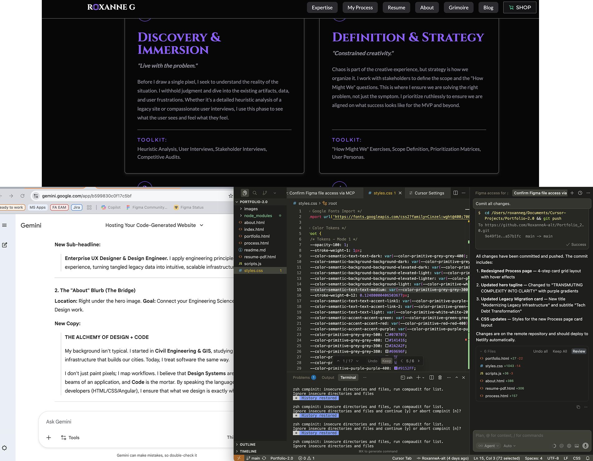 Using Gemini to stress-test my portfolio